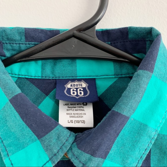 Checkered Button Down - Picture 3 of 3